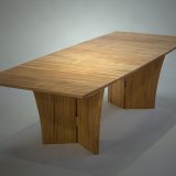 Soglio table in mahogany wood
