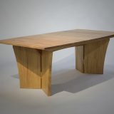 Soglio table in mahogany wood